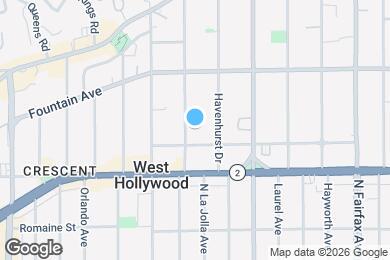 Map image of the property - 1220 N Harper Ave