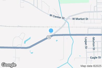 Map image of the property - 960 W Winona Ave