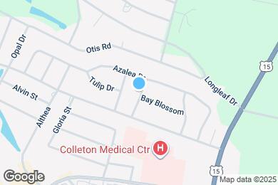 Map image of the property - 201 Iris Dr
