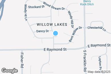 Map image of the property - 2103 Cross Willow Ln