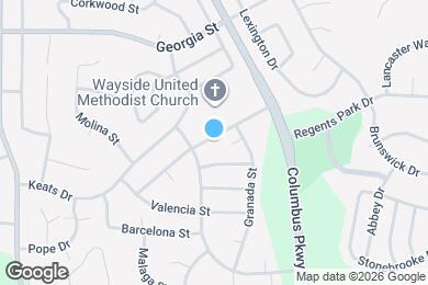 Map image of the property - 319 Aragon St