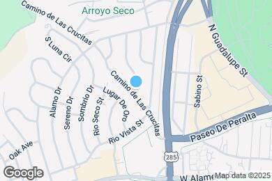 Map image of the property - 115 Camino de las Crucitas