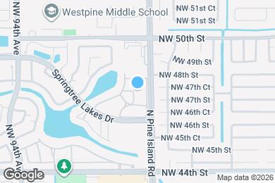 Map image of the property - 4746 NW 89th Ave