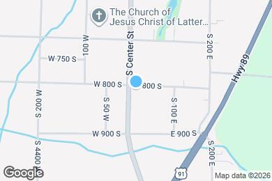 Map image of the property - 830 S Center St