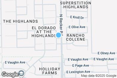 Map image of the property - 481 N Joshua Tree Ln