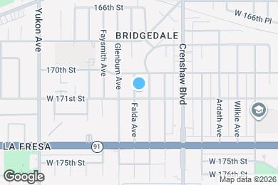 Map image of the property - 17032 Falda Ave