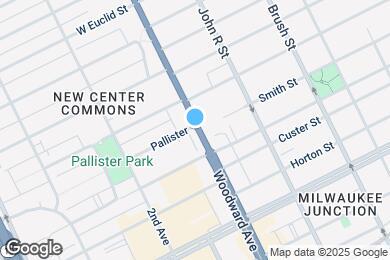 Map image of the property - 25 Pallister St