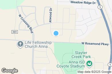 Map image of the property - 623 Brookside Dr