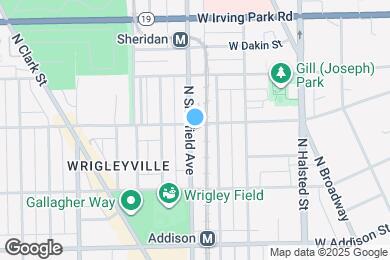 Map image of the property - 959 W Grace St