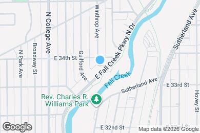 Map image of the property - 3346 E Fall Creek Pwky N Dr