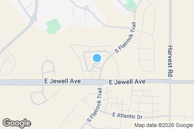 Map image of the property - 1840 S Flat Rock Way