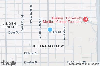 Map image of the property - 1310 E Lee St