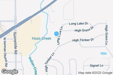 Map image of the property - 5834 Long Lake Ln.