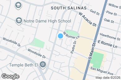 Map image of the property - 916 Bautista Dr