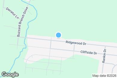 Map image of the property - 2823 Ridgewood Dr