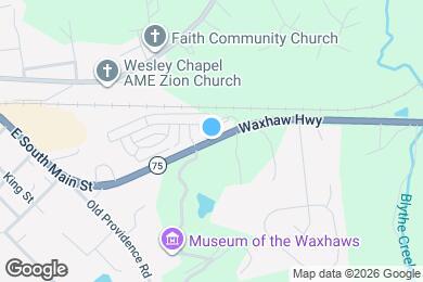 Map image of the property - 8220 Waxhaw Hwy