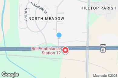 Map image of the property - 8842 N 95th St