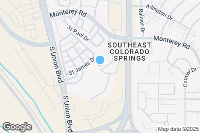 Map image of the property - The Vue at Spring Creek