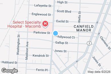 Map image of the property - 53 Hollywood Ct