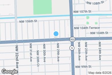 Map image of the property - 2867 NW 103rd St