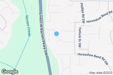 Map image of the property - 2715 Horseshoe Creek Dr