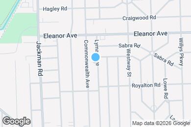 Map image of the property - 4353 Lyman Ave