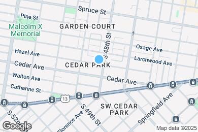 Map image of the property - 540 S 48th St