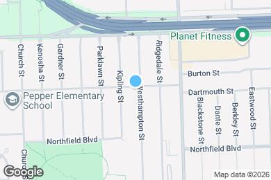 Map image of the property - 24361 Westhampton St