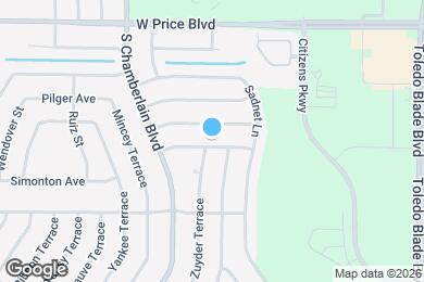 Map image of the property - 1862 Vandalia Ave