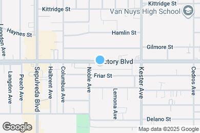 Map image of the property - 15070 Victory Blvd