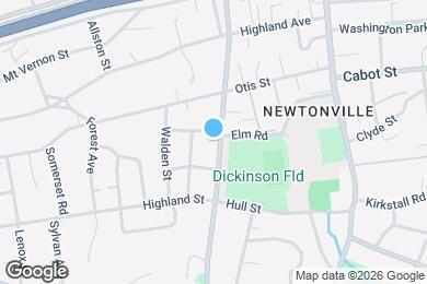 Map image of the property - 331 Lowell Ave