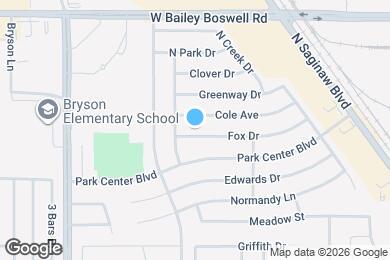 Map image of the property - 544 Fox Dr