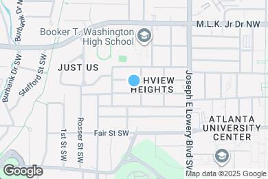 Map image of the property - 1011 Parsons St SW