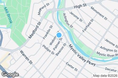 Map image of the property - 182 Palmer St