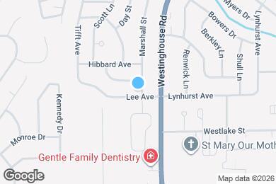 Map image of the property - 301 Marshall St