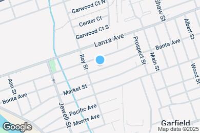 Map image of the property - 193 Banta Ave