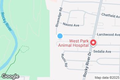 Map image of the property - 18031 Larchwood Ave