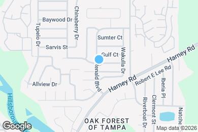 Map image of the property - 7601 Willow Park Dr