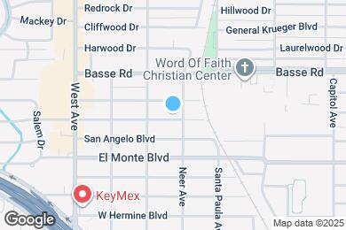 Map image of the property - 1611 La Manda Blvd