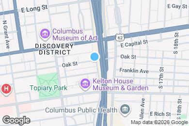 Map image of the property - 629 Oak St