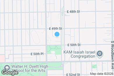Map image of the property - 4938 South Drexel Boulevard