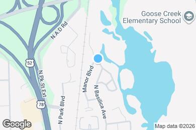 Map image of the property - 39 N Basilica Ave