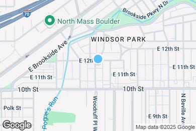 Map image of the property - 1119 Windsor St