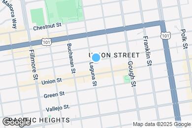 Map image of the property - 1885 Filbert St