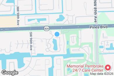 Map image of the property - 9475 Palm Cir N