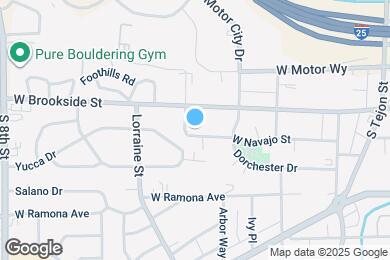 Map image of the property - 224 W Navajo St