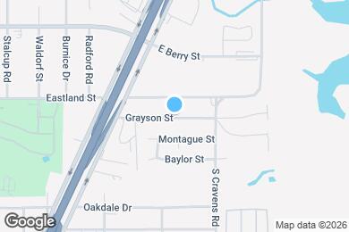 Map image of the property - 5827 Grayson St