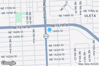 Map image of the property - 630 NE 166th St
