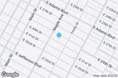 Map image of the property - 433 1/2 East 30th Street