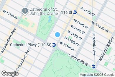 Map image of the property - 2053 Frederick Douglass Blvd